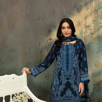 SASSI Vol 3598 – 3 Piece Unstitched Print Viscose Suit — 2