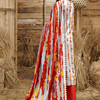 Vol 2606 – Sassi Luxury Lawn 3 Piece stitched Suit — 2