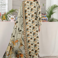 HAWIC Vol 2648 Ready to Wear – 3 Piece Stitched Lawn Suit with Organza Dupatta — 2