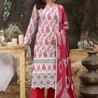 Vol 2606 – Sassi Luxury Lawn 3 Piece stitched Suit — 1