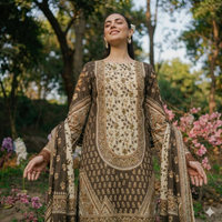 SASSI LAWN Print Shirt & Dupatta Vol-5000 — 2