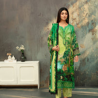 SASSI Vol 3598 – 3 Piece Unstitched Print Viscose Suit — 3