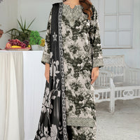 HAWIC Vol 2648 Ready to Wear – 3 Piece Stitched Lawn Suit with Organza Dupatta — 1