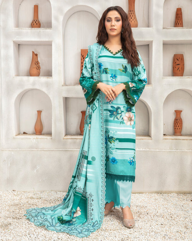 SASSI Viscose EMB Shirt & Dupatta Vol-2462