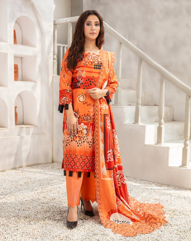 SASSI Viscose EMB Shirt & Dupatta Vol-2462