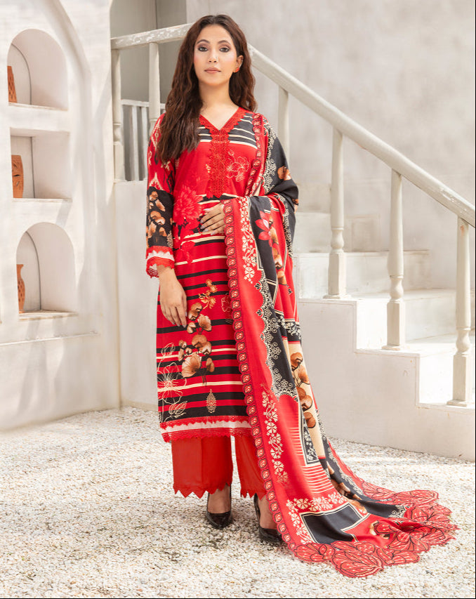 SASSI Viscose EMB Shirt & Dupatta Vol-2462