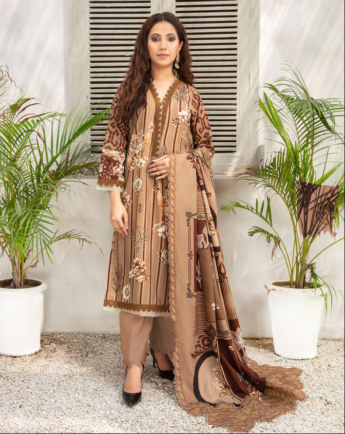 SASSI Viscose EMB Shirt & Dupatta Vol-2462