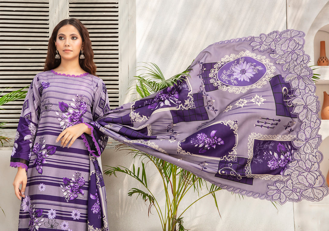 SASSI Viscose EMB Shirt & Dupatta Vol-2462