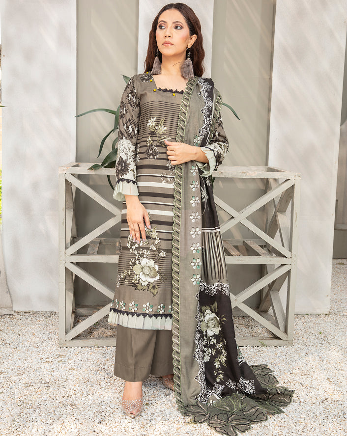 SASSI Viscose EMB Shirt & Dupatta Vol-2462
