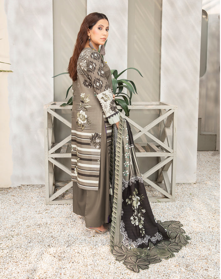 SASSI Viscose EMB Shirt & Dupatta Vol-2462