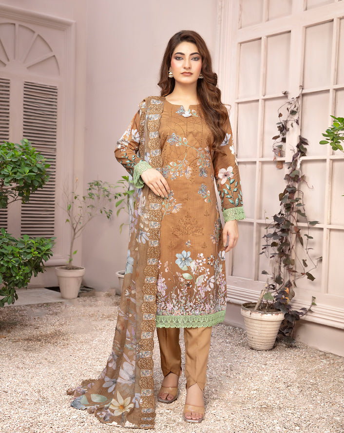 SASSI Viscose EMB Shirt & Dupatta Vol-2451
