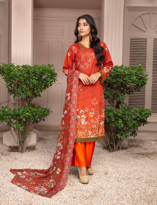 SASSI Viscose EMB Shirt & Dupatta Vol-2451