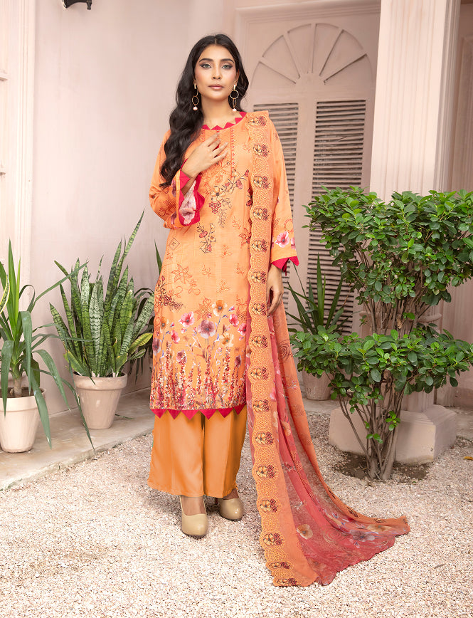 SASSI Viscose EMB Shirt & Dupatta Vol-2451