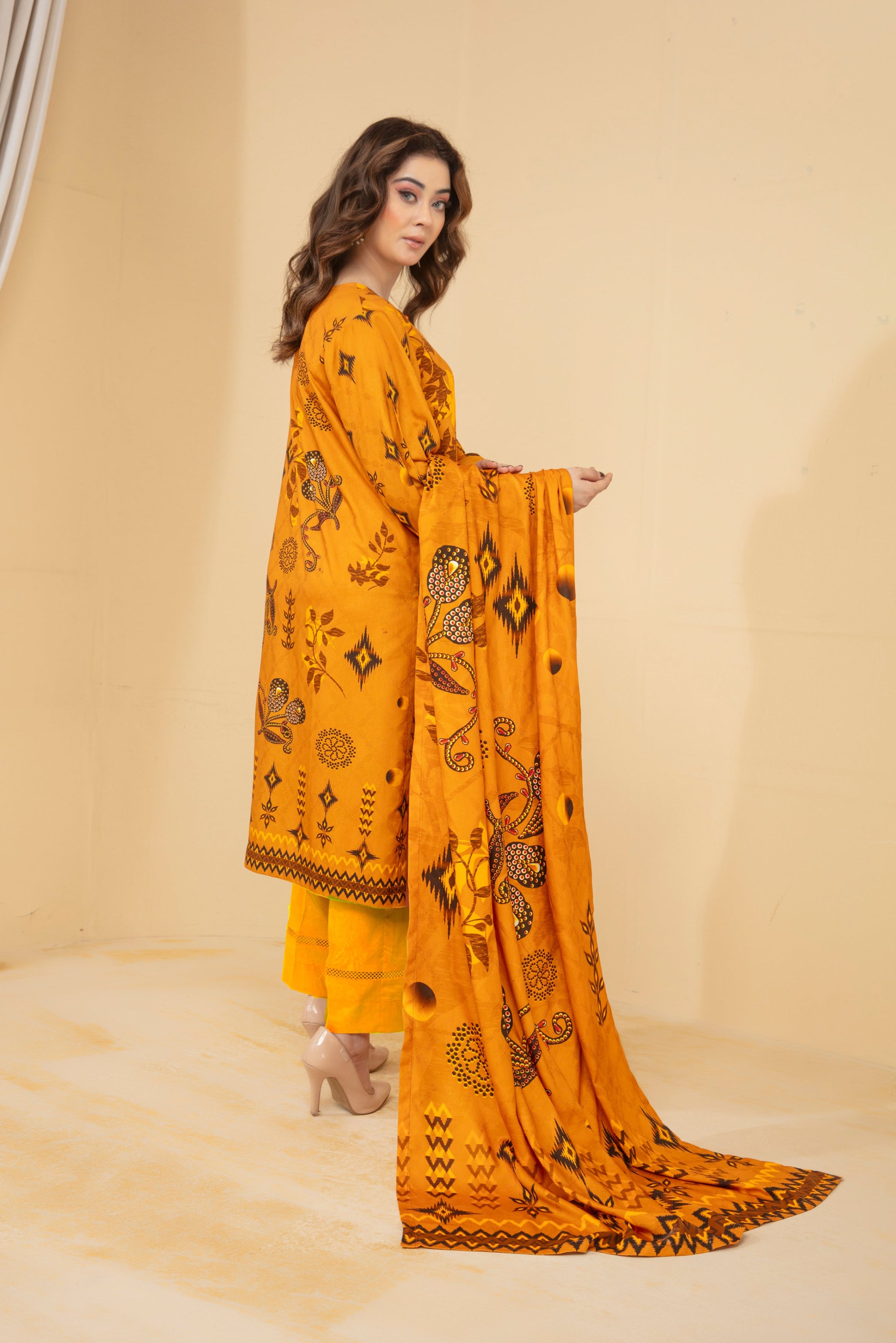 SASSI Viscose EMB Shirt & Dupatta Vol-2453