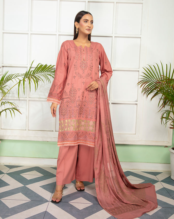 SASSI Viscose EMB Shirt & Dupatta Vol-2417