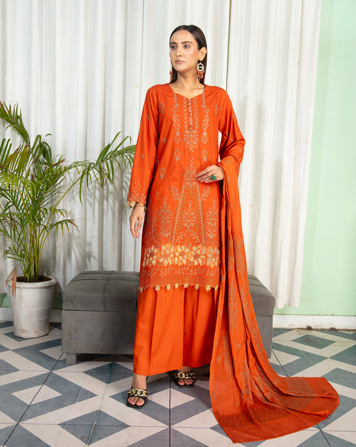 SASSI Viscose EMB Shirt & Dupatta Vol-2417