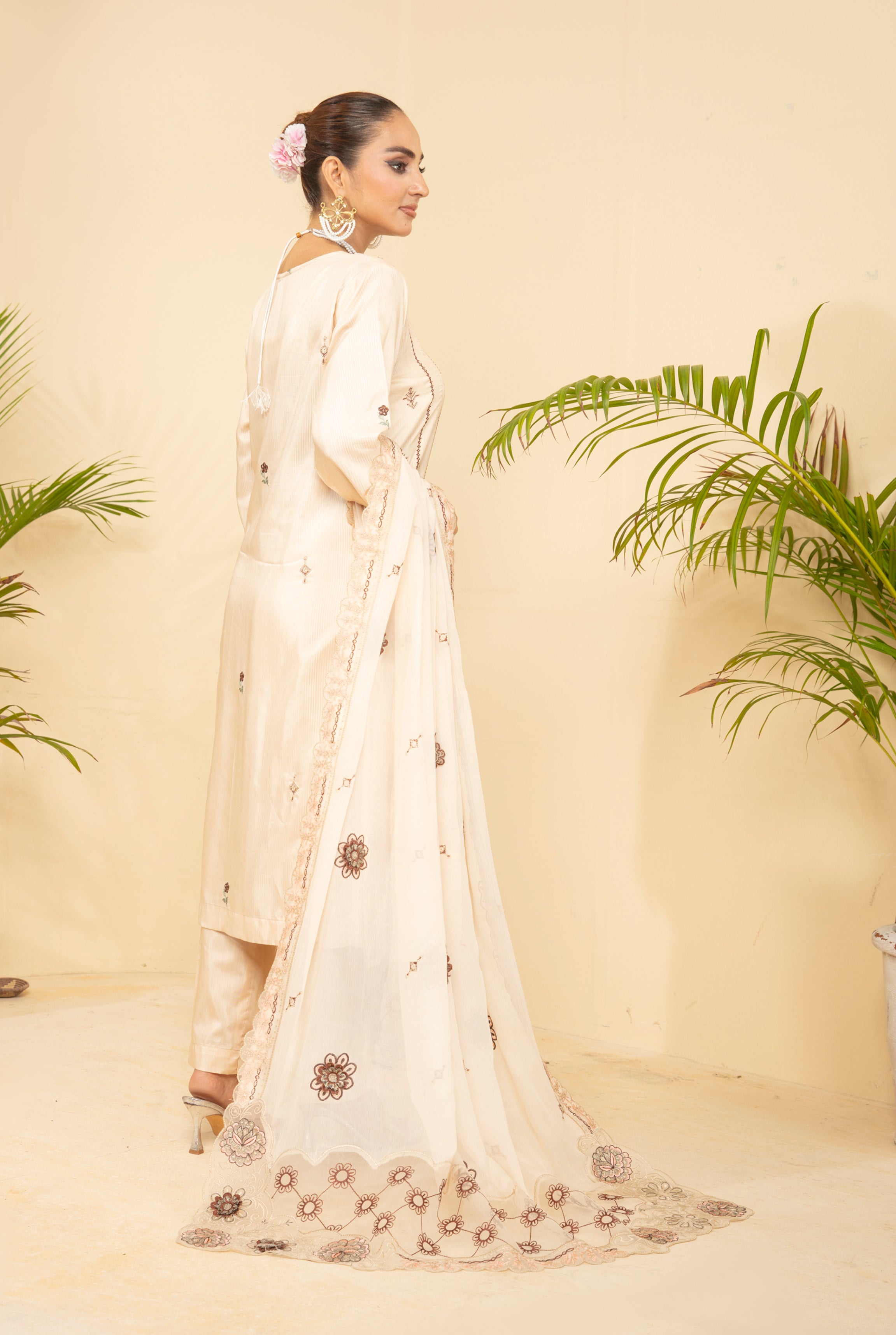 SASSI Viscose EMB Shirt & Dupatta Vol-2402