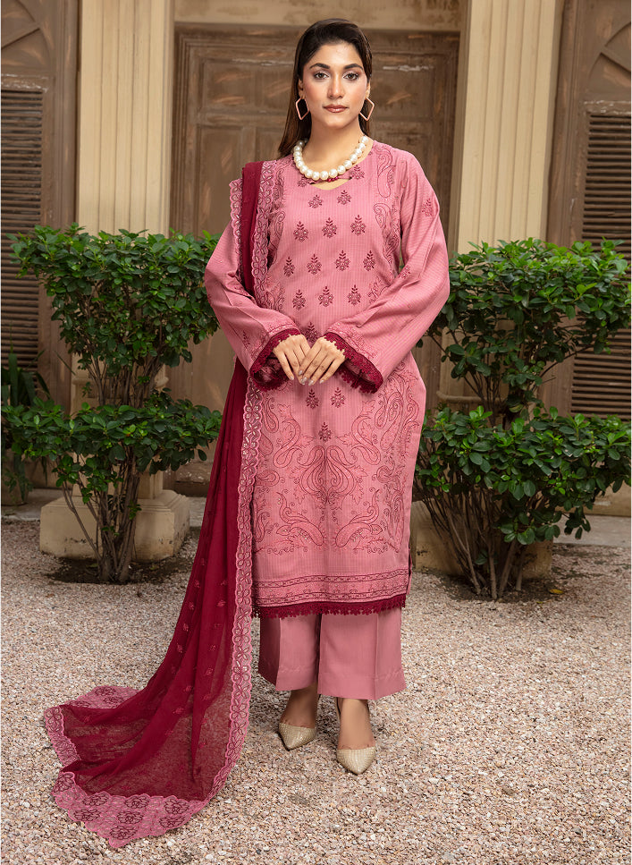 SASSI Viscose EMB Shirt & Dupatta Vol-2412