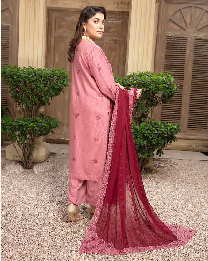 SASSI Viscose EMB Shirt & Dupatta Vol-2412