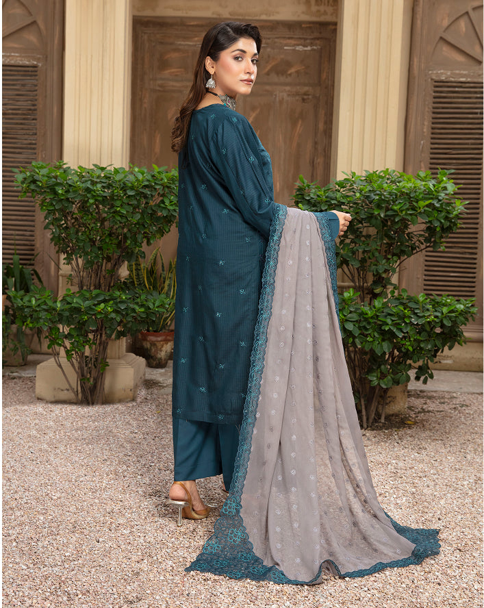 SASSI Viscose EMB Shirt & Dupatta Vol-2412