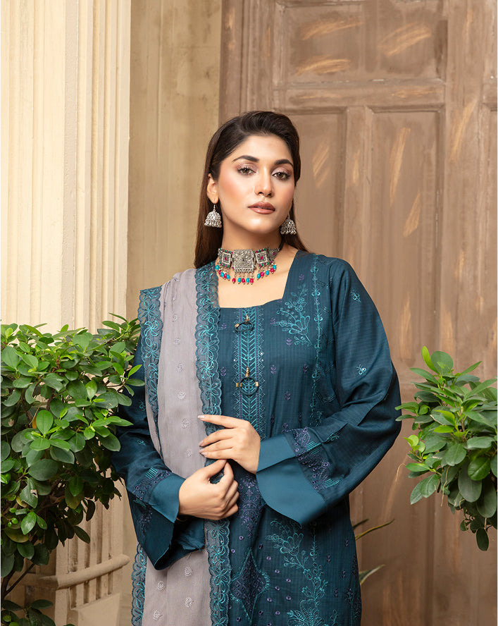 SASSI Viscose EMB Shirt & Dupatta Vol-2412