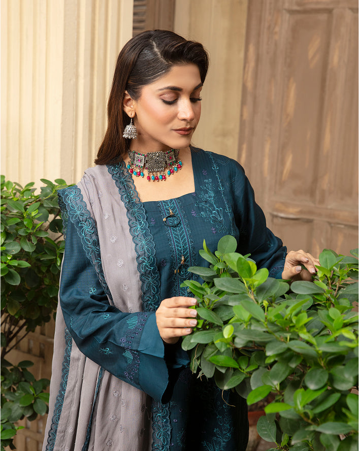 SASSI Viscose EMB Shirt & Dupatta Vol-2412