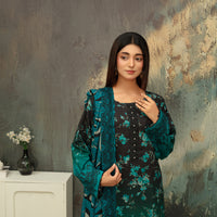 SASSI Vol 3598 – 3 Piece Unstitched Print Viscose Suit — 4