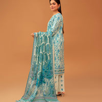SASSI Vol-5005 – Premium Pre-Shrunk 3 Piece Unstitched Cambric Cotton Suit — 4
