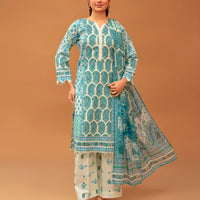 SASSI Vol-5005 – Premium Pre-Shrunk 3 Piece Unstitched Cambric Cotton Suit — 1