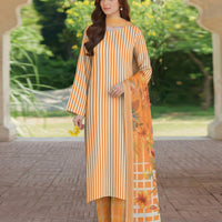 FATIMAS Vol-5005 – Premium Pre-Shrunk 3 Piece Unstitched Cambric Cotton Suit — 1