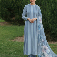 FATIMAS Vol-5005 – Premium Pre-Shrunk 3 Piece Unstitched Cambric Cotton Suit — 1