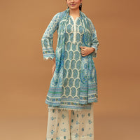 SASSI Vol-5005 – Premium Pre-Shrunk 3 Piece Unstitched Cambric Cotton Suit — 3