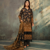 SASSI Vol 3598 – 3 Piece Unstitched Print Viscose Suit — 1