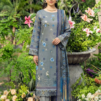 SASSI Supreme Printed Lawn 3 Piece Unstitched Suit – Vol 3113 — 1