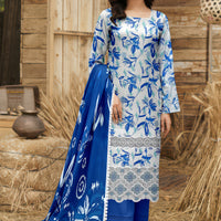 Vol 2606 – Sassi Luxury Lawn 3 Piece stitched Suit — 1