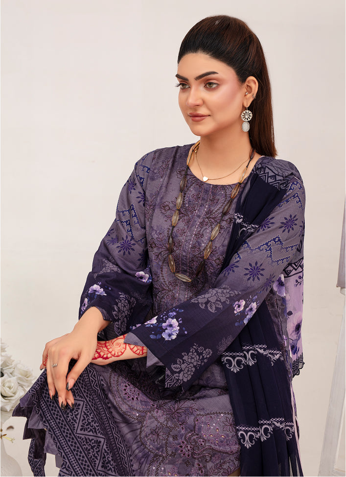 SASSI Viscose EMB Shirt & Dupatta Vol-2461