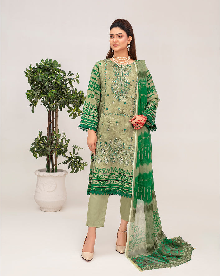 SASSI Viscose EMB Shirt & Dupatta Vol-2461