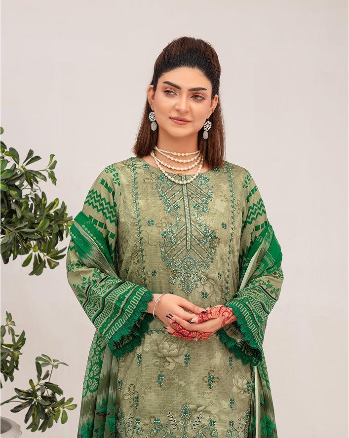 SASSI Viscose EMB Shirt & Dupatta Vol-2461