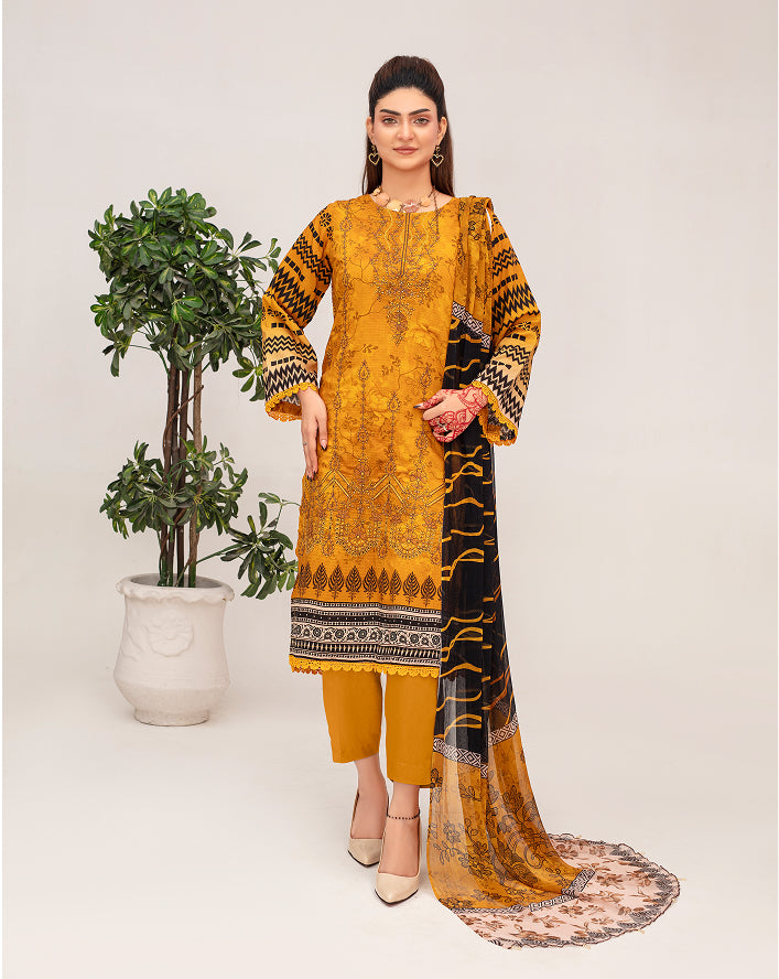 SASSI Viscose EMB Shirt & Dupatta Vol-2461