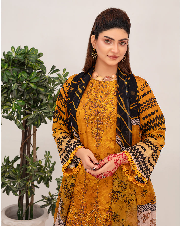SASSI Viscose EMB Shirt & Dupatta Vol-2461