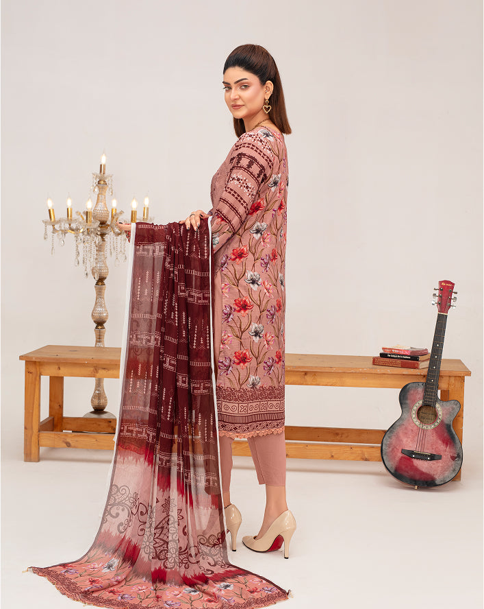 SASSI Viscose EMB Shirt & Dupatta Vol-2461