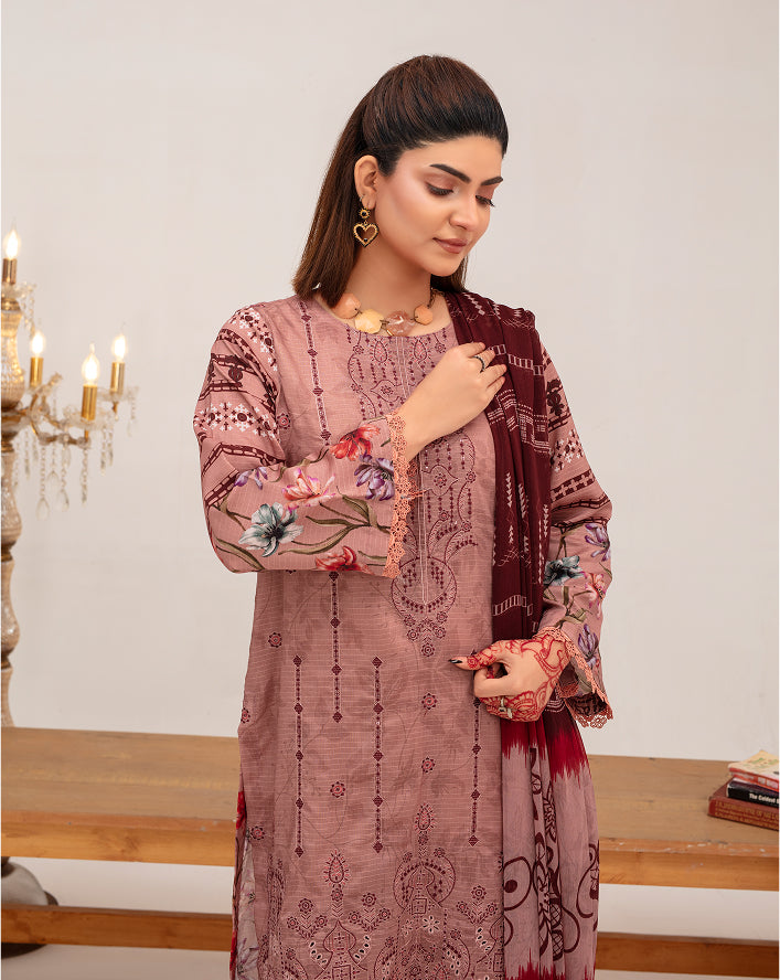 SASSI Viscose EMB Shirt & Dupatta Vol-2461