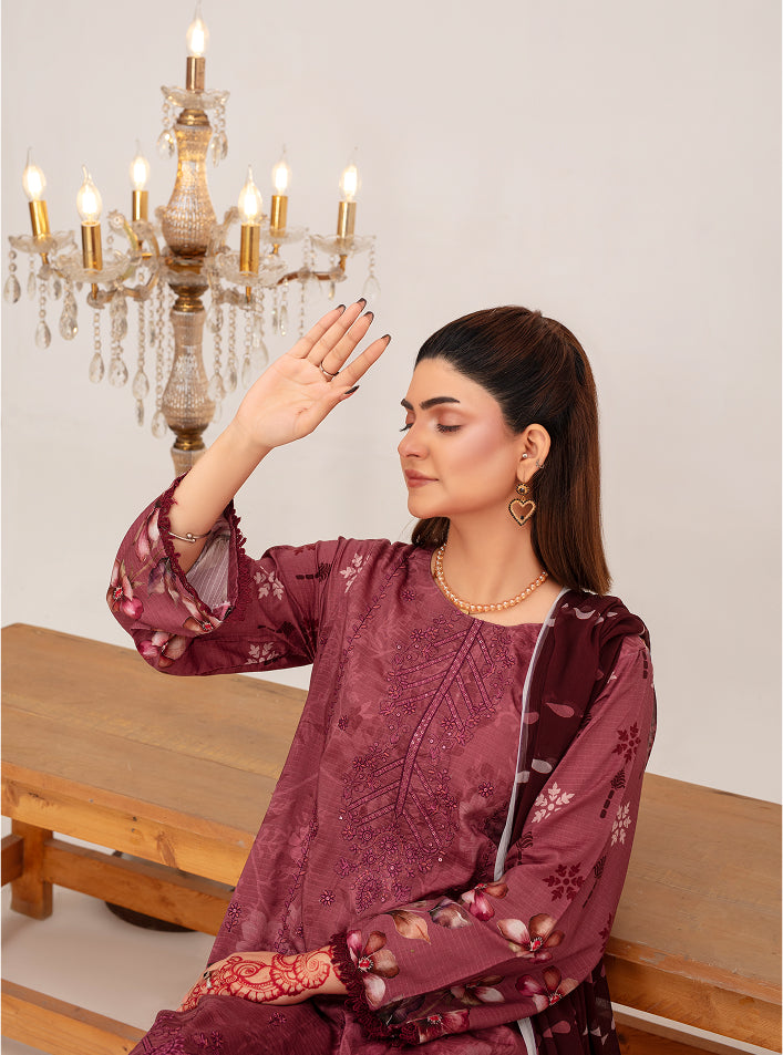 SASSI Viscose EMB Shirt & Dupatta Vol-2461