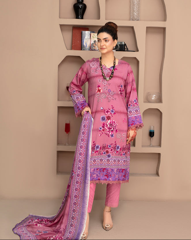 SASSI Viscose PRINT Shirt & Dupatta Vol-2468