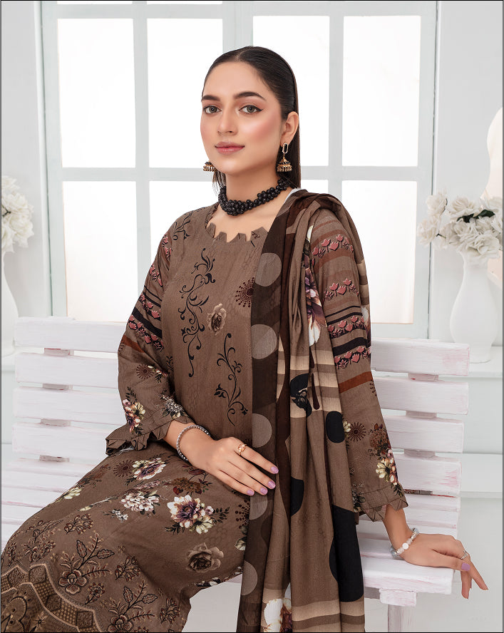SASSI Viscose EMB Shirt & Dupatta Vol-2454