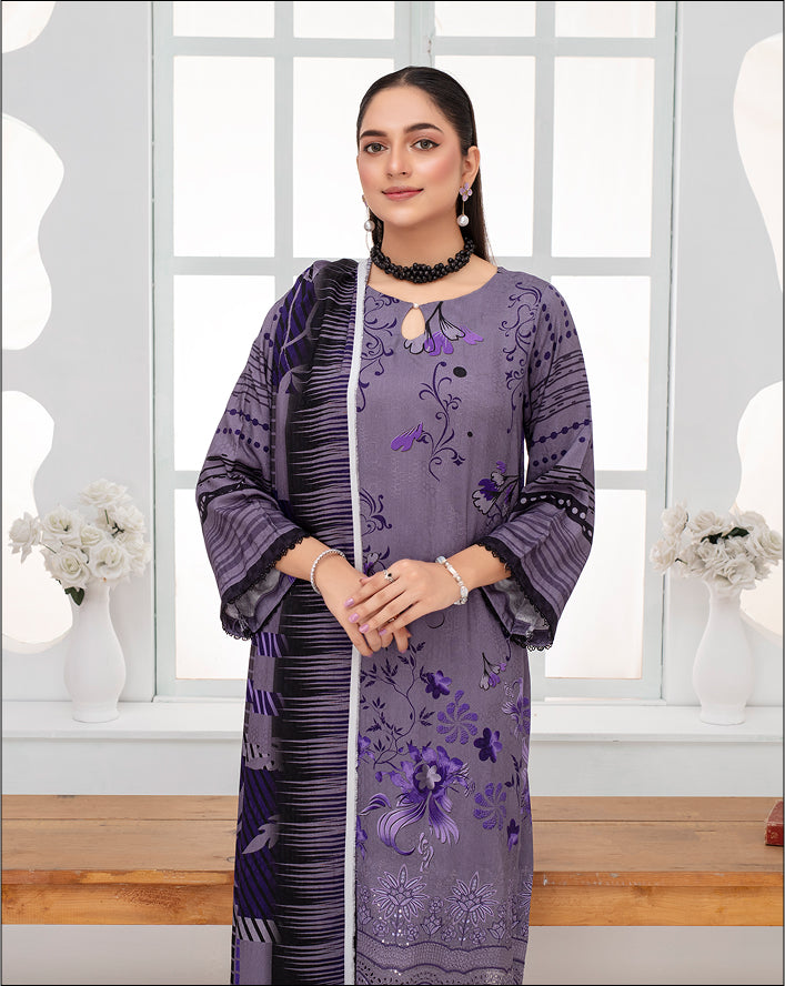 SASSI Viscose EMB Shirt & Dupatta Vol-2454