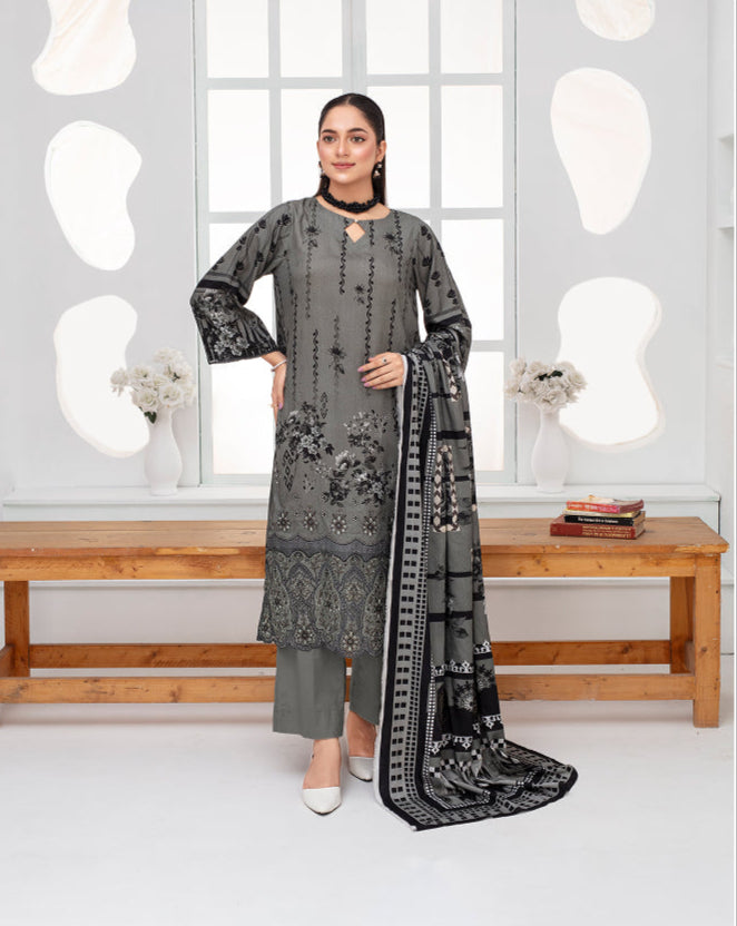 SASSI Viscose EMB Shirt & Dupatta Vol-2454