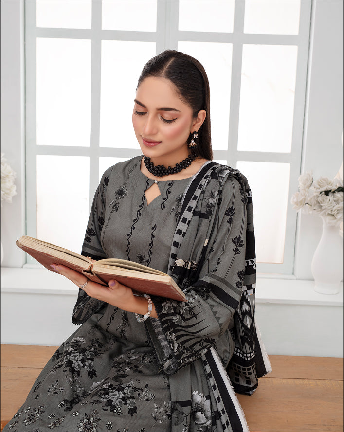 SASSI Viscose EMB Shirt & Dupatta Vol-2454