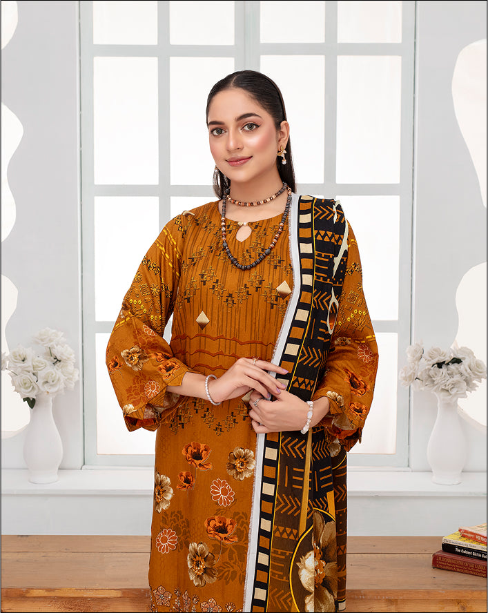 SASSI Viscose EMB Shirt & Dupatta Vol-2454