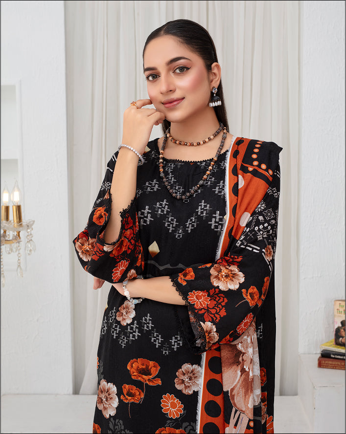 SASSI Viscose EMB Shirt & Dupatta Vol-2454